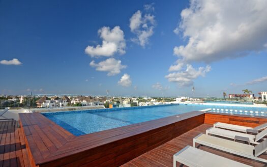 Estudio en el centro de Playa del Carmen. Condo Solea